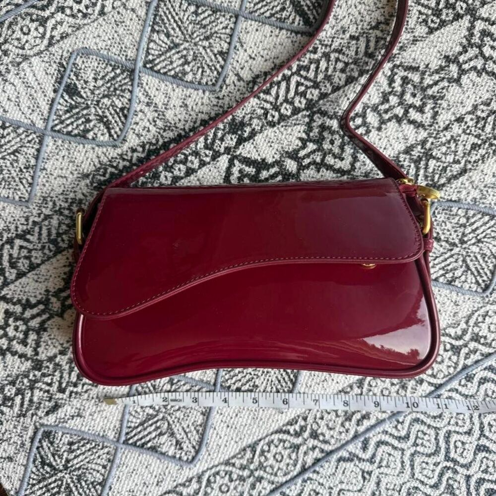 Unbranded Women's Red and Burgundy Bag